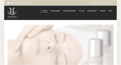Desktop Screenshot of lovelyskin.dk